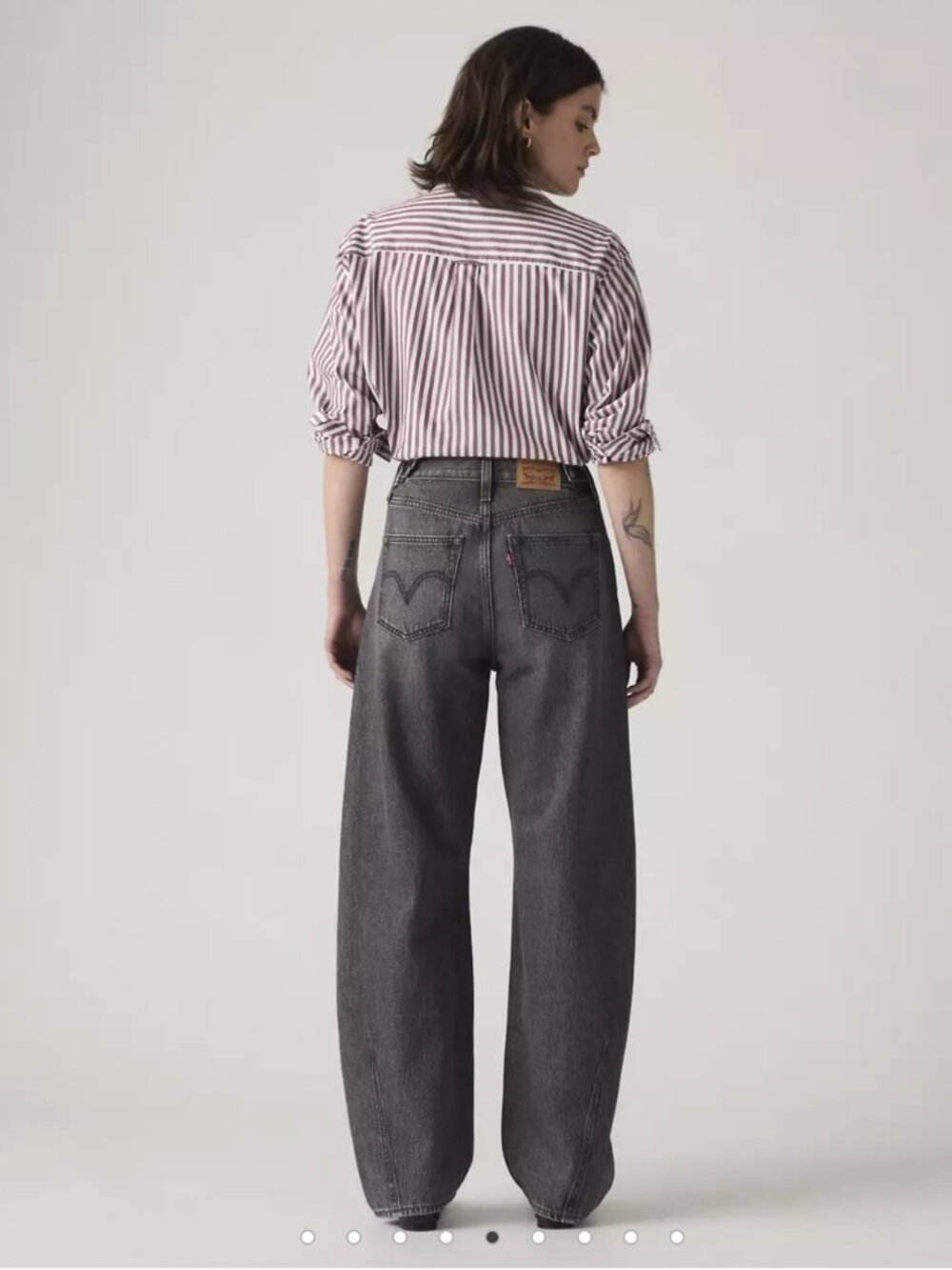 Cinch Barrel Jeans, Past Lives (faded black) - Picture 3 of 7